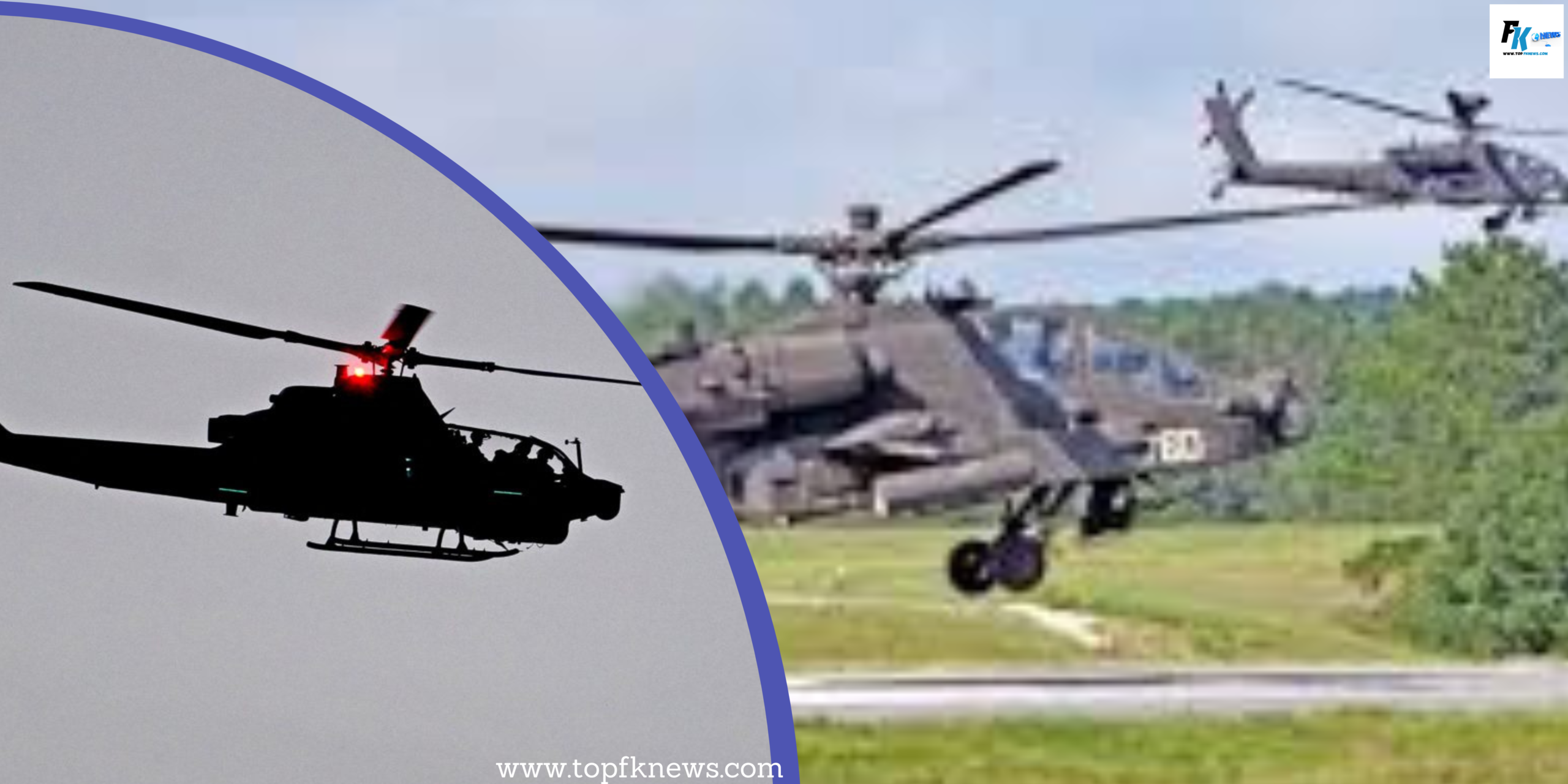 Apache helicopter crash